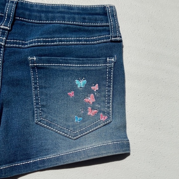 Wallflower embroidered butterfly be you tiful jean short girls 5 - Picture 7 of 17